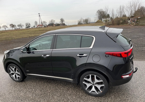 Kia Sportage cena 76999 przebieg: 140000, rok produkcji 2017 z Łochów małe 497